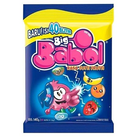 Жевательная резинка Big Babol Tutti-Frutti, 132 гр