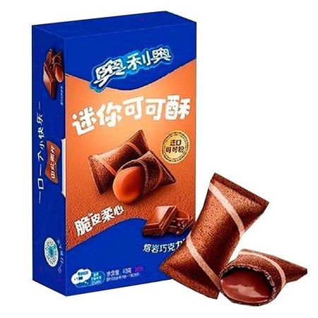 Подушечки Oreo Mini Криспи Шоколад, 40 гр