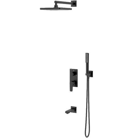 Душевая система Teska Ciera Pro AS3380 Черный матовый 27472₽