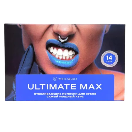 Отбеливающие полоски White Secret Ultimate MAX 2550₽