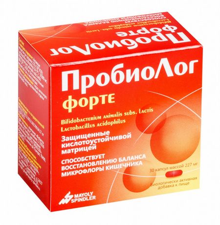 ПробиоЛог Форте капс. 227мг №30 БАД