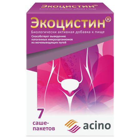 Экоцистин пор.д приг.р-ра 3000мг пак.-саше №7