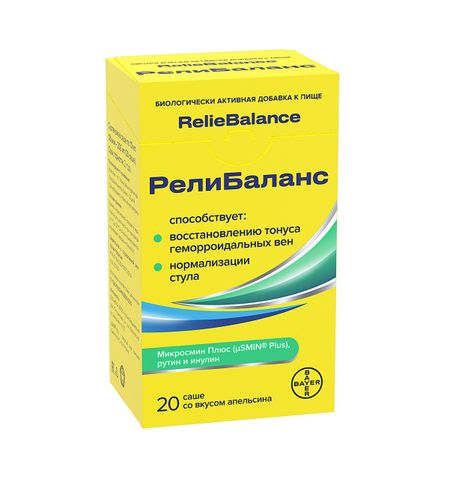 РелиБаланс сусп. для пр.внутрь саше 10мл №20