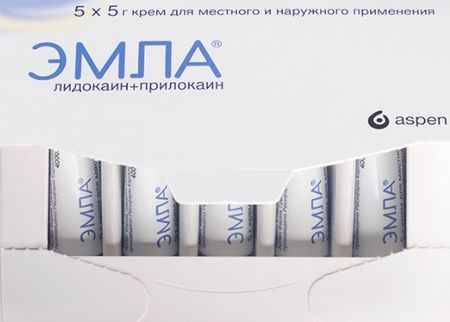 Эмла крем 5г №5