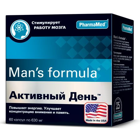 Мен-с формула Активный день капс. №60