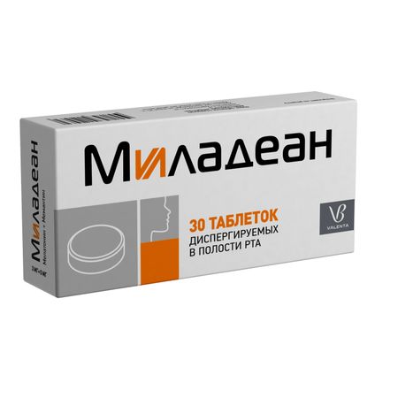 миладеан 0,003+0,005 n30 табл дисперг в полости рта