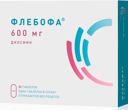 Флебофа таб. 600мг №30