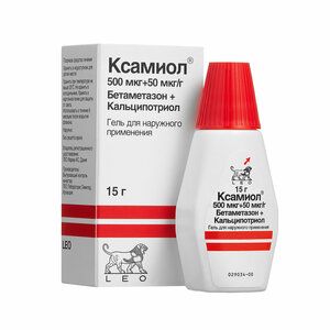 Лекарственное средство Ксамиол Гель для наружного применения 15 г