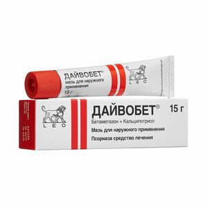 Лекарственное средство Дайвобет Мазь 15 г