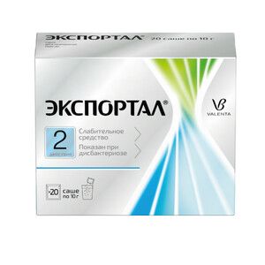 Экспортал Порошок для приготовления раствора для приема внутрь 10 г 20 шт