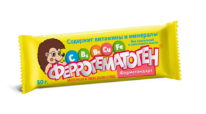 Феррогематоген Пастилки жевательные 50 г