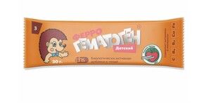 Феррогематоген детский 30 г