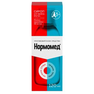 Нормомед Сироп 50 мг/мл 120 мл