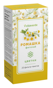 Vita Verde Ромашка цветки Фильтр-пакеты 1,5 г 20 шт