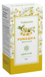Vita Verde Ромашка цветки 50 г
