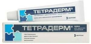 Лекарственное средство Тетрадерм Крем 30 г