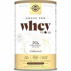 Solgar Whey to Go сыворотка белковая без ароматизатора Порошок банка 377 г