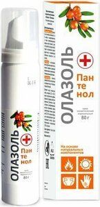 Олазоль + Пантенол Аэрозоль-Крем 80 г