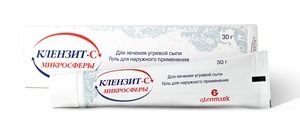 Клензит-с микросферы Гель для наружного применения 30 г