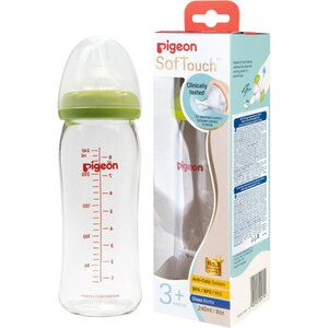 Pigeon Peristaltic Plus бутылочка для кормления стекло 240 мл