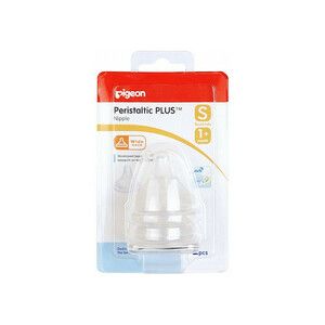 Pigeon Peristaltic Plus размер S Соска для бутылки 1+ 2 шт
