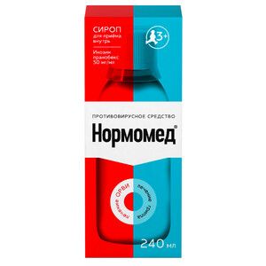 Нормомед Сироп 50 мг/мл 240 мл