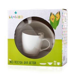 Bambino Набор эко-посуда кукурузный пластик 5 шт
