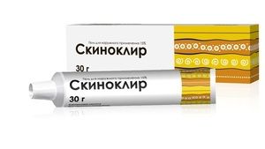 Лекарственное средство Скиноклир Гель для наружного применения 15 % 30 г