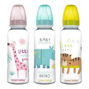 Canpol Babies Африка бутылочка с узким горлышком 12+ 250 мл