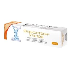 Флексотрон ультра Имплантат вязкоэластичный стерильный для внутрисуставных инъекций 2,5 % 4,8 мл 1 шт