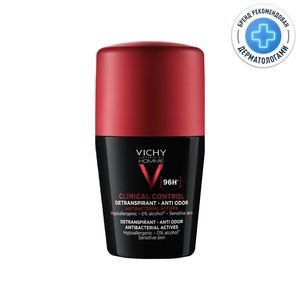 Vichy Homme Clinical Control Дезодорант-антиперспирант 96 ч 50 мл
