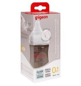 Pigeon Бутылочка для кормления стекло размер SS 0-1 мес 160 мл