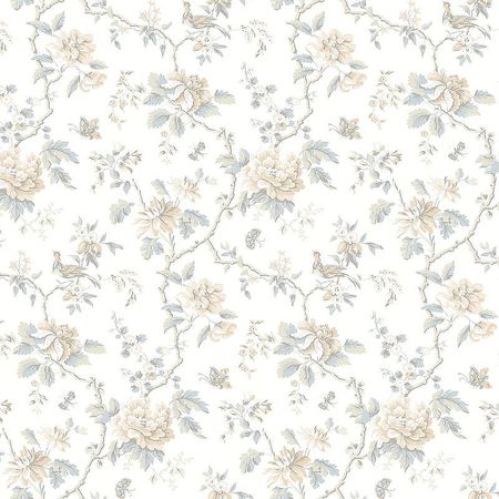 Обои LOYMINA Шелковый путь SLK2 006 Флизелин 11005 БелыйБежевыйГолубой Цветы 12430₽