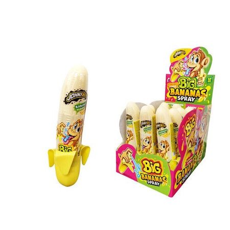 Жидкая конфета Johny Bee Big Bananas Spray, 40 мл