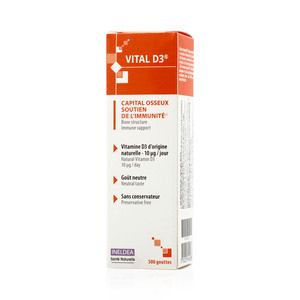 Ineldea VITAL-D3 Витамин Д3 500 МЕ флакон-капельница 20 мл