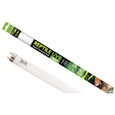 Exo Terra лампа для аквариума для террариума Т8 EX Reptile UVB100 former UVB5 PT2384 38 см 1862₽