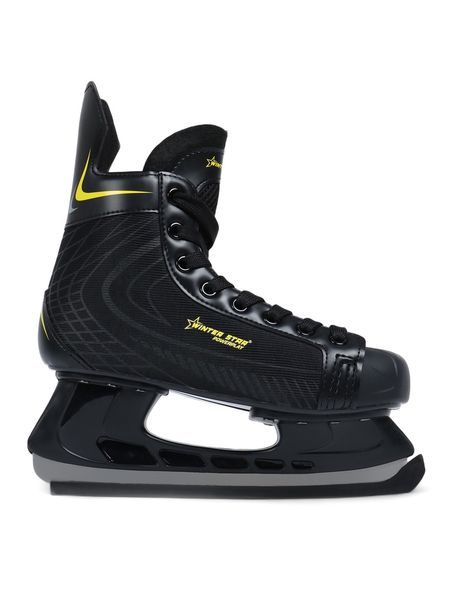 Коньки хоккейные Winter Star Powerplay Yellow, р. 40