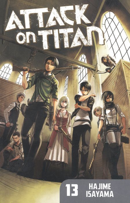 Hajime Isayama Attack on Titan 13