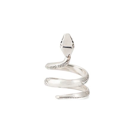 Arha jewelry кольцо-змея из серебра