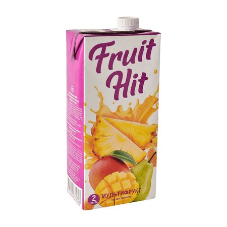 Нектар Fruit Hit Мультифруктовый, 2 л