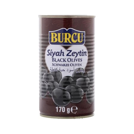 Оливки черные Burcu Цельные 170 г