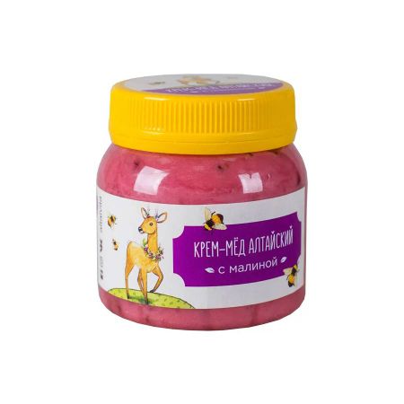 Крем-мед Алтайвита Алтайский с малиной, 300 г