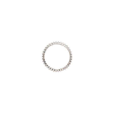 Herald Percy Тонкое кольцо дорожка из белых кристаллов