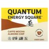 QUANTUM ENERGY SQUARE, Caffe Mocha Almond Chip, 8 Squares, 1.69 oz (48 g) Each