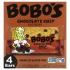 Bobo's Oat Bars, Овсяные батончики с шоколадной крошкой, 4 батончика по 85 г (3 унции)