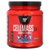 BSN, Cellmass 2.0, улучшенная сила действия, со вкусом голубой малины, 495 г (1,09 фунта)