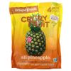 Crispy Green, Crispy Fruit, полностью ананасовый продукт, 4 пакетика по 18 г (0,63 унции)