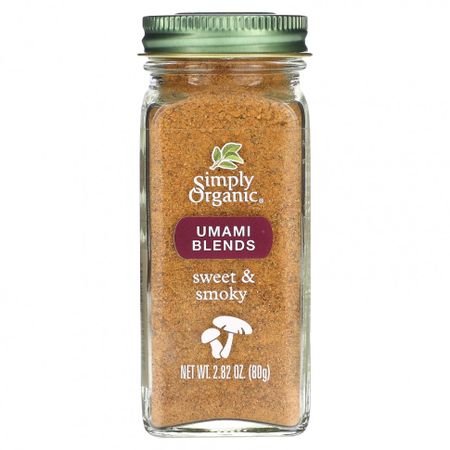 Simply Organic, Umami Blends, Sweet & Smoky, 80 г (2,82 унции)