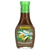Annie's Homegrown, Органический винегрет из шиитаке с кунжутом, 236 мл (8 жидк. Унций)