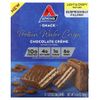 Atkins, Snack, протеиновые вафельные чипсы, шоколадный крем, 5 батончиков, 36 г (1,27 унции)